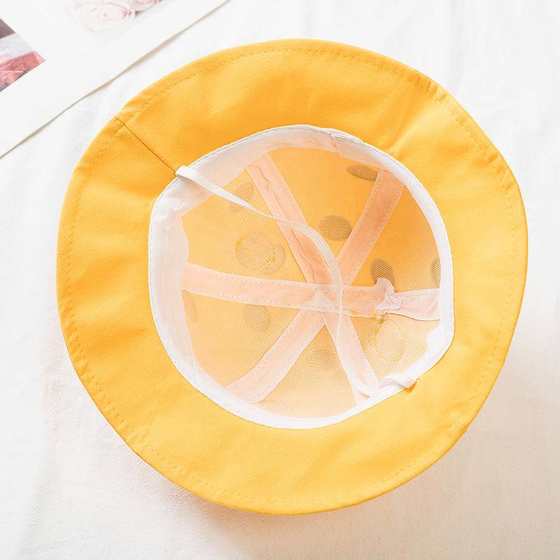 Nón Tai Bèo Kèm Mặt Nạ Chống Giọt Bắn Thiết Kế Dễ Thương Thời Trang Xuân Hè Cho Bé