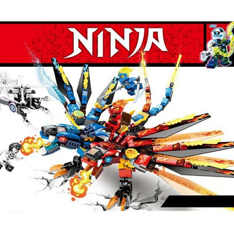 Lego  Ninja rồng 2 đầu biến hình
