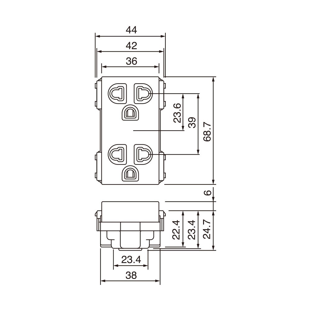 Ổ Cắm Đôi Có Màn Che Và Dây Nối Đất Panasonic WEV1582SW