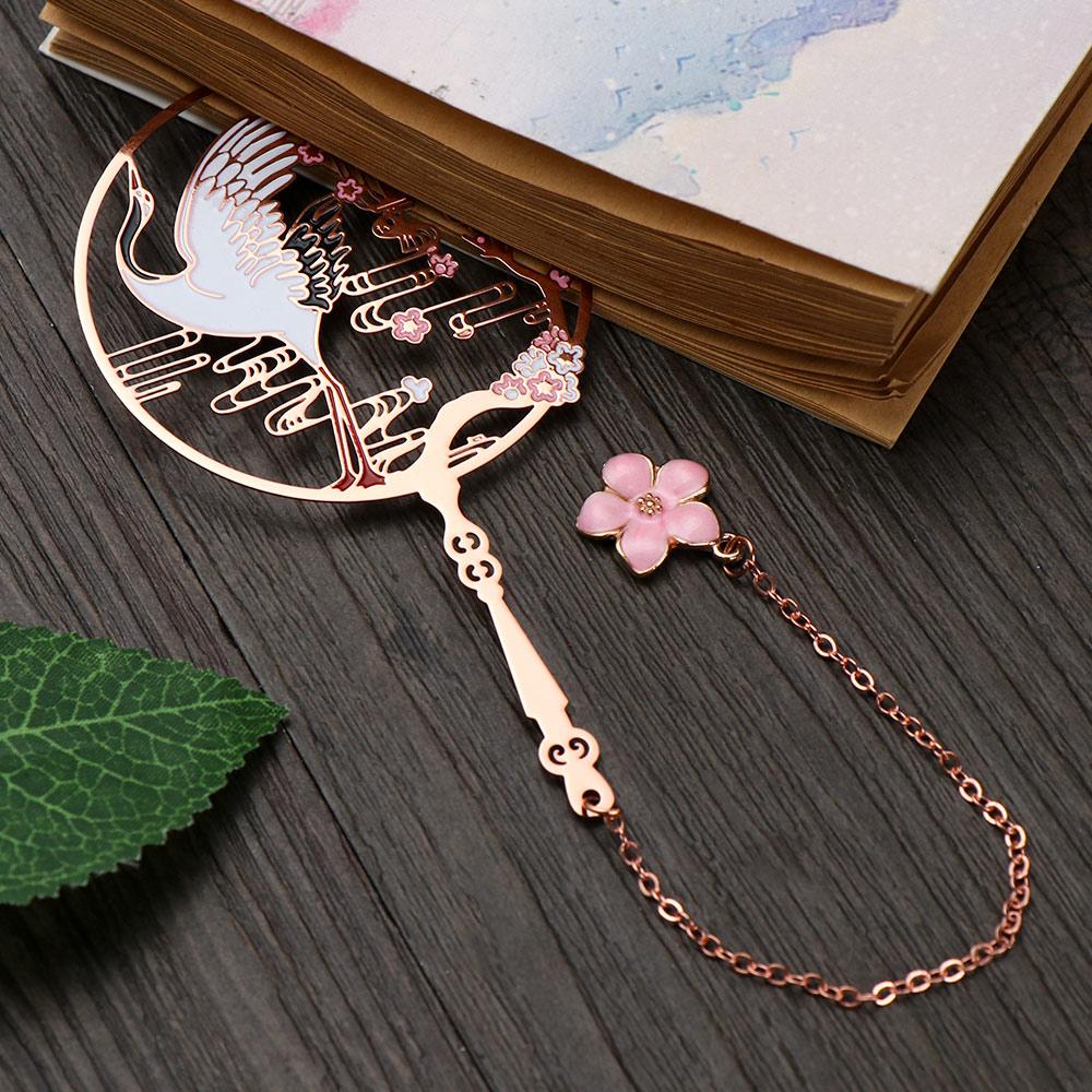 Bookmark Bằng Đồng Thau Phong Cách Trung Hoa Cổ Điển