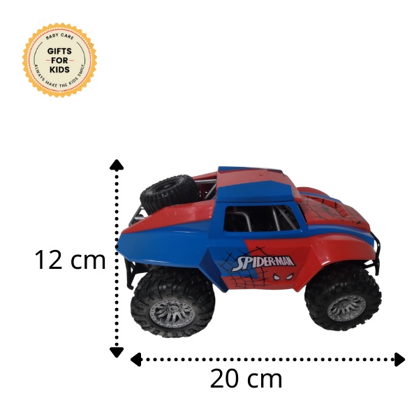 Đồ Chơi Cho Bé Bộ Ô Tô Điều Khiển Người Nhện Spiderman Địa hình siêu đẹp