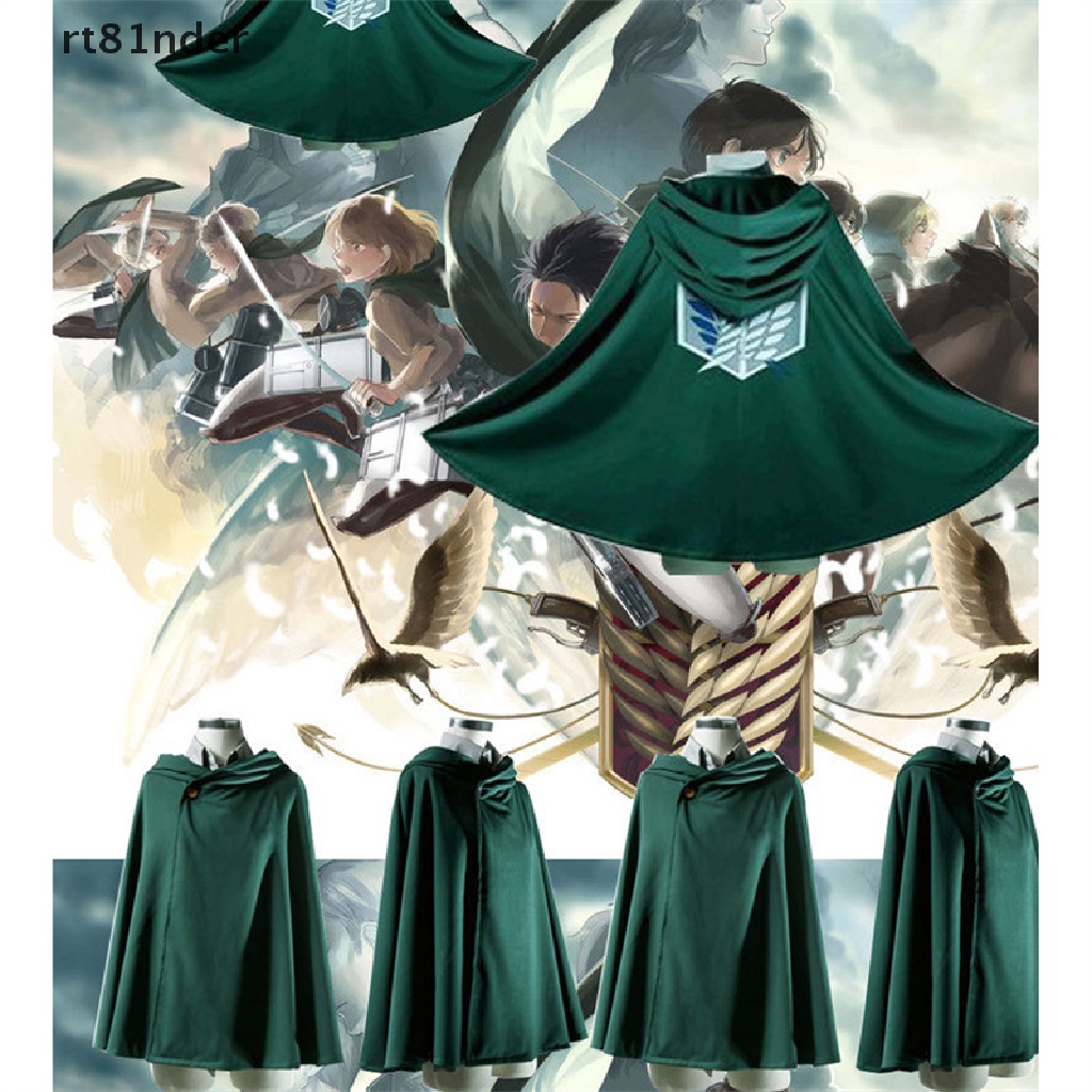 Áo Choàng Hóa Trang Nhân Vật Anime no Kyojin Trong Phim Attack on Titan