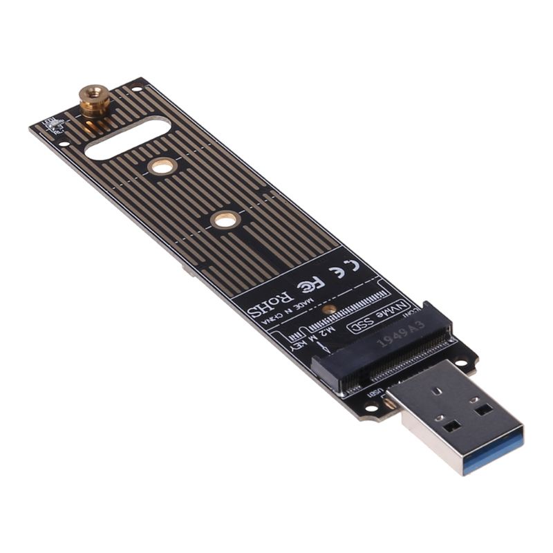 Thẻ Chuyển Đổi Nvme Sang Usb M.2 Ssd Sang Type-A Usb 3.1 Gen 2 Bridge To M2 Ssd Key M Cho Windows Xp / 7 / 8 / 10