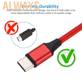 Dây cáp sạc nhanh Type-C USB dài 1m