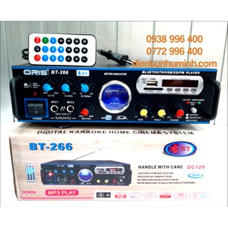 Ampli 12v và 220v bluetooth cao cấp - âm ly bt 266