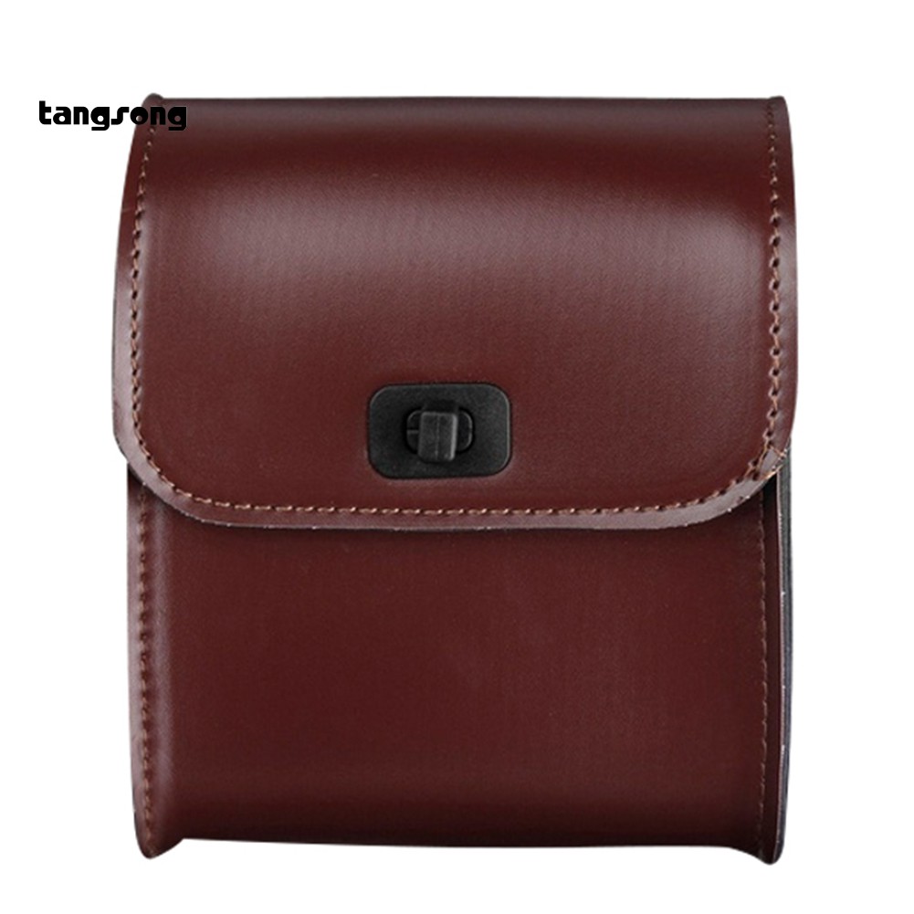 Túi giả da gắn yên xe mô tô đựng hành lý chống thấm nước