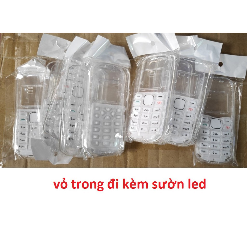 Không Phải Đt_ Combo Sườn Led+ Vỏ trong, phím bi cho nokia 1202,1280 ( Sương Led)