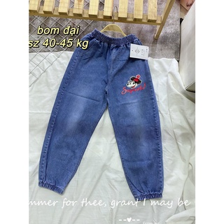Quần jean bé gái bo ống size 35-45kg
