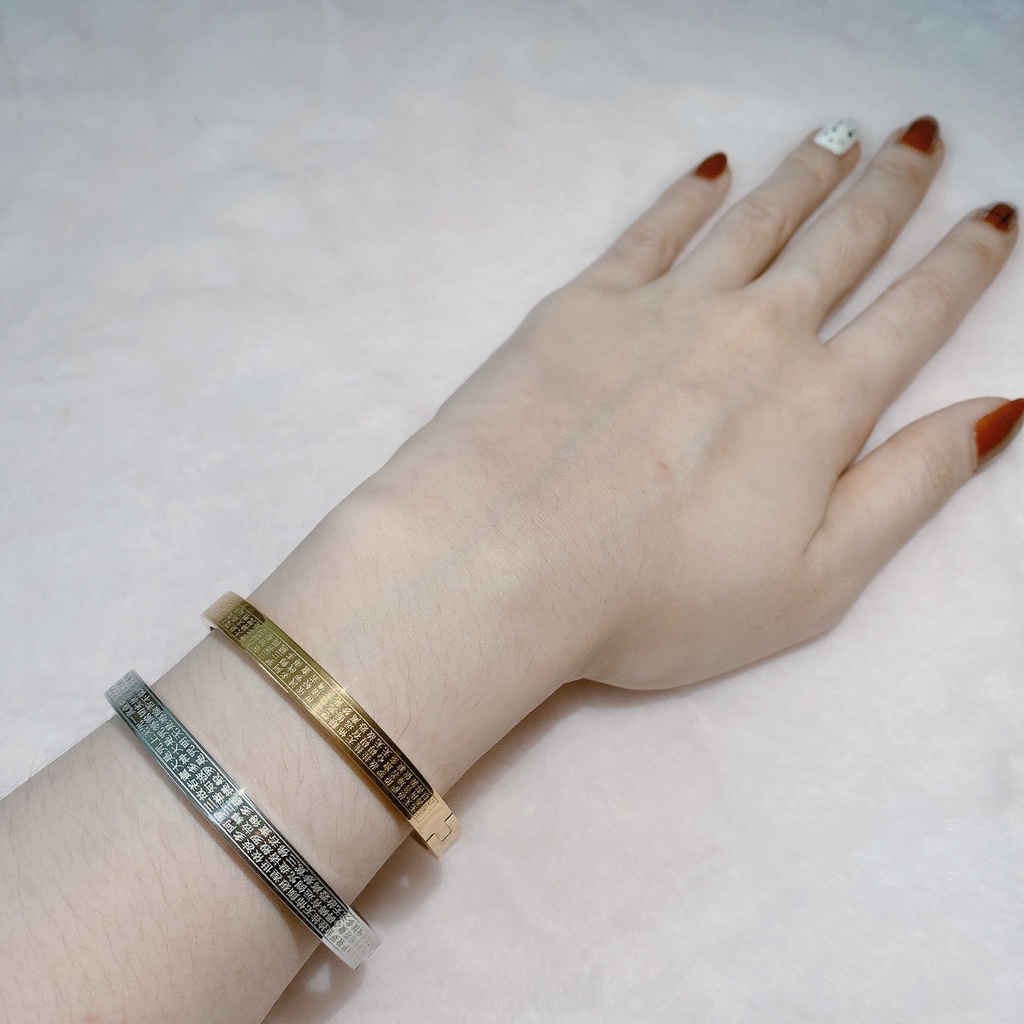 Vòng tay titan Bát Nhã tâm kinh đem lại may mắn, bình an