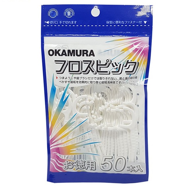 Okamura - Tăm kẽ chỉ nha khoa chất lượng Nhật Bản