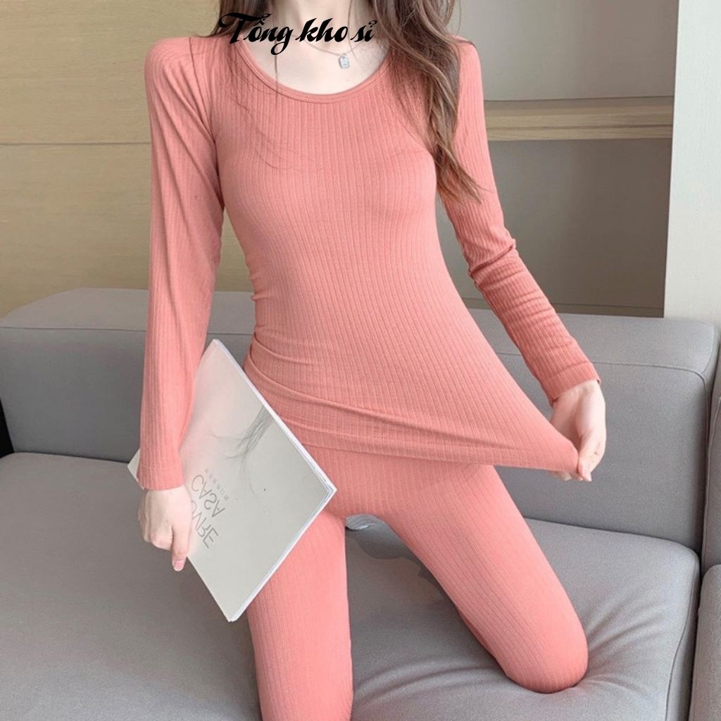 Đồ bộ mặc nhà, bộ len nữ tôn dáng quyến rũ cho chị em(hàng loại 1) | BigBuy360 - bigbuy360.vn
