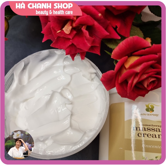 Kem Massage Mặt APA Nature - Aromatherapy Massage Cream Mát Xa Mặt Chiết Xuất Lô Hội Cấp Ẩm Dưỡng Da Size Lớn 1000gr