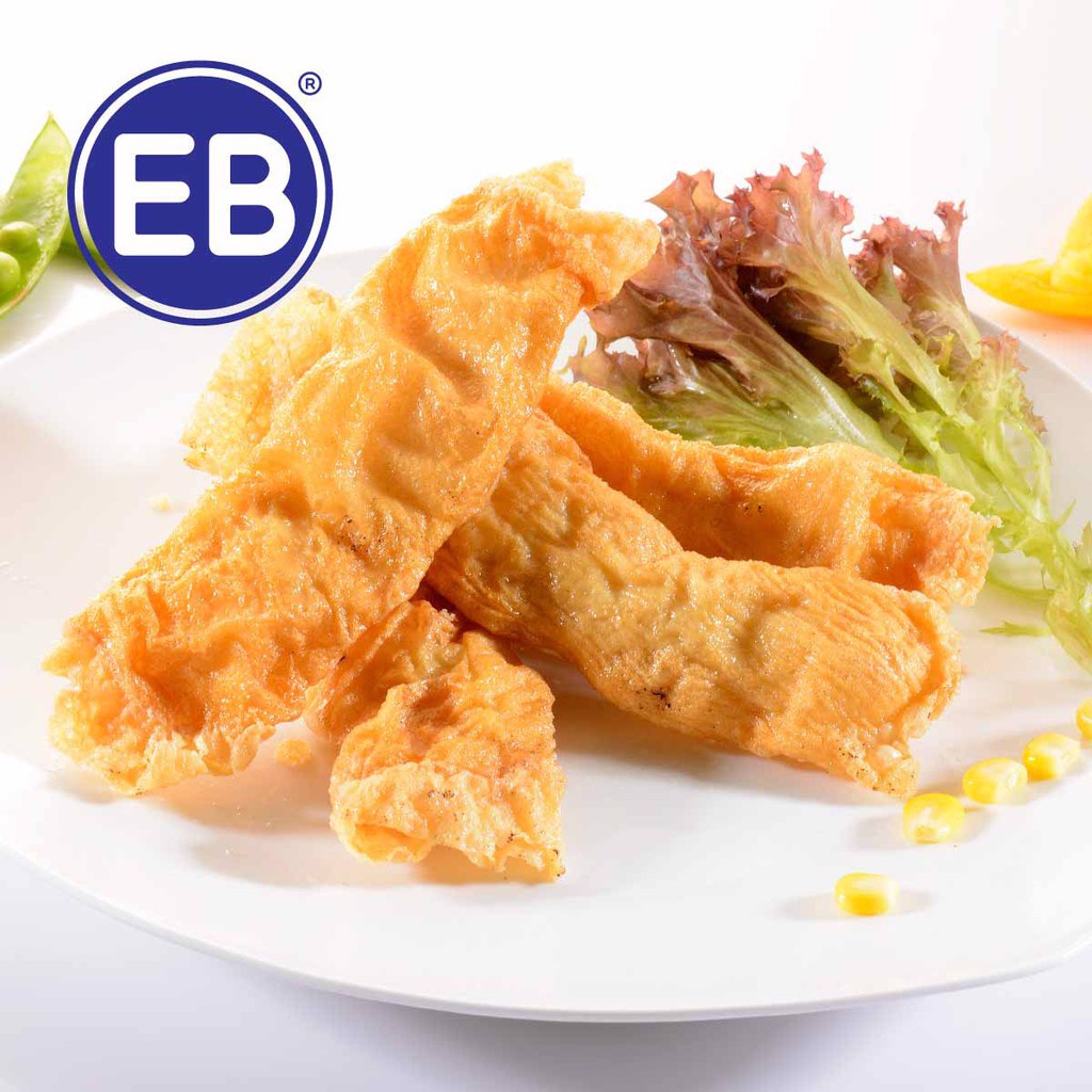 Đậu hũ ky cuộn chả cá EB - Đậu hũ ky cá cuộn EB Malaysia 300g