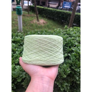 Sợi linen đan móc áo váy