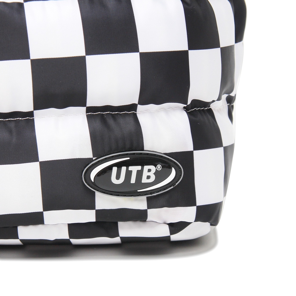 Usthebasic - Túi xách đeo chéo nữ UTB Logo Check Off Shoulder Bag