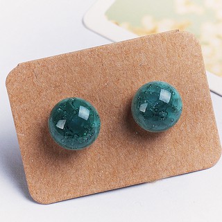 Bông tai thủy tinh nứt - TS-0044