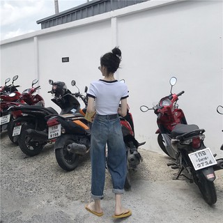 Áo croptop co dãn có 3 màu