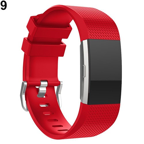 Dây Đeo Thay Thế Cho Đồng Hồ Fitbit Charge 2 Bằng Silicon