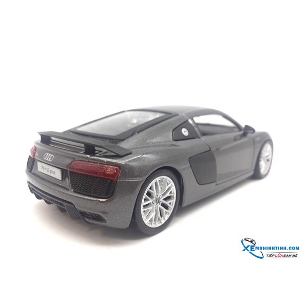 Xe Mô Hình Audi R8 V10 Plus 1:24 Maisto (Xám)