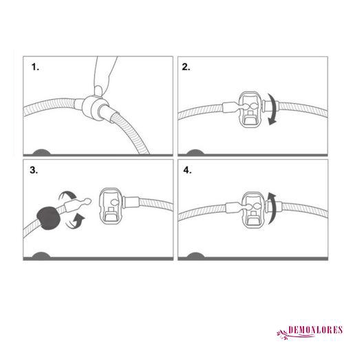 Vòng tay mạ bạc mặt trái tim đính đá pha lê màu xanh dương thời trang