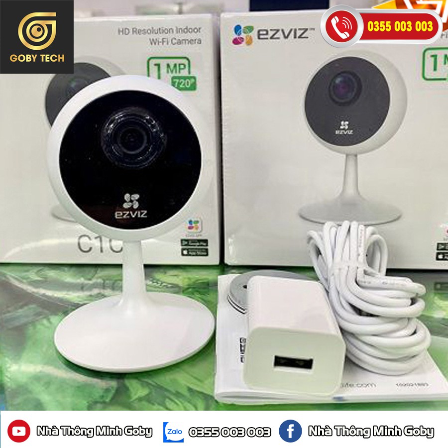 [Video Lắp Đặt] Camera wifi Ezviz C1C 720P 1080P Chính Hãng Chất Lượng Hình Ảnh Full HD Bảo Hành 2 Năm