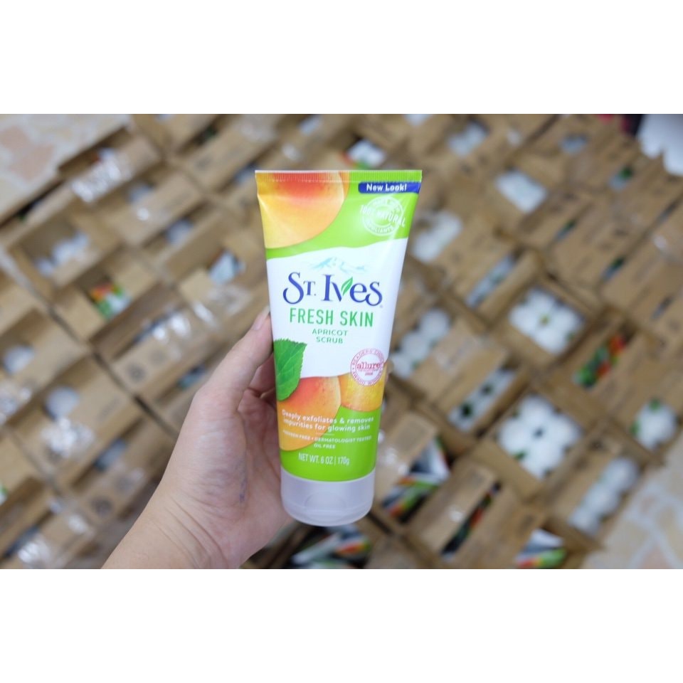 (HOT GIÁ HỦY DIỆT) Sữa Rửa Mặt Tẩy Tế Bào Chết sạch nhờn KIỂM SOÁT MỤN St.Ives 170gr Mỹ | BigBuy360 - bigbuy360.vn