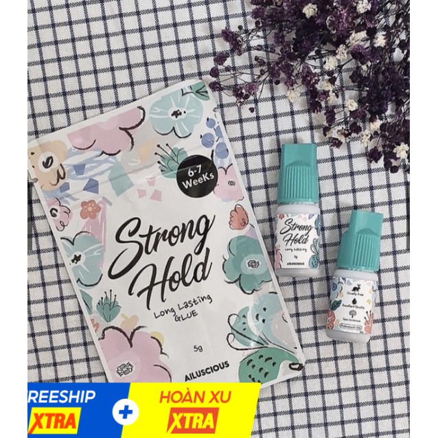keo nối mi strong hold siêu bền  khô 1-3s -hàn quốc_dụng cụ nối mi