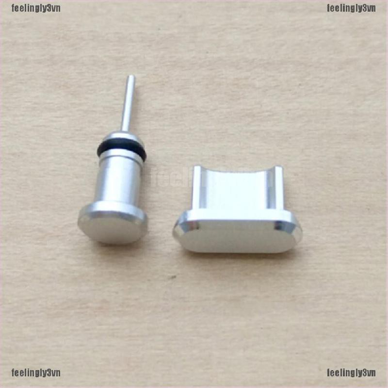 ❤ADA❤ Bộ nút bịt chống bụi cho lỗ cắm jack tai nghe và Micro USB tiện dụng TO