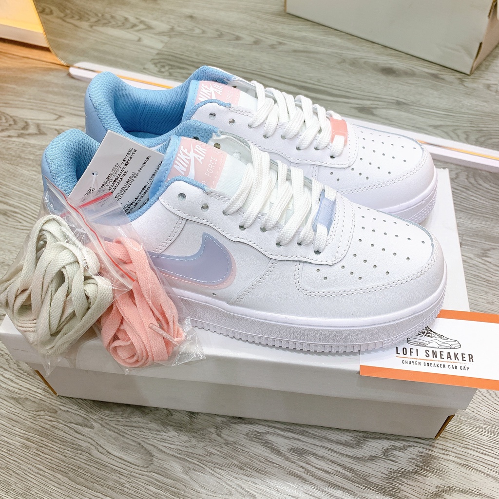 [ẢNH THẬT - FULL BOX] Giày thể thao af1,sneaker af1 lv8 xanh bản trung hàng 1/1 cao cấp full phụ kiện 2 dây đi kèm