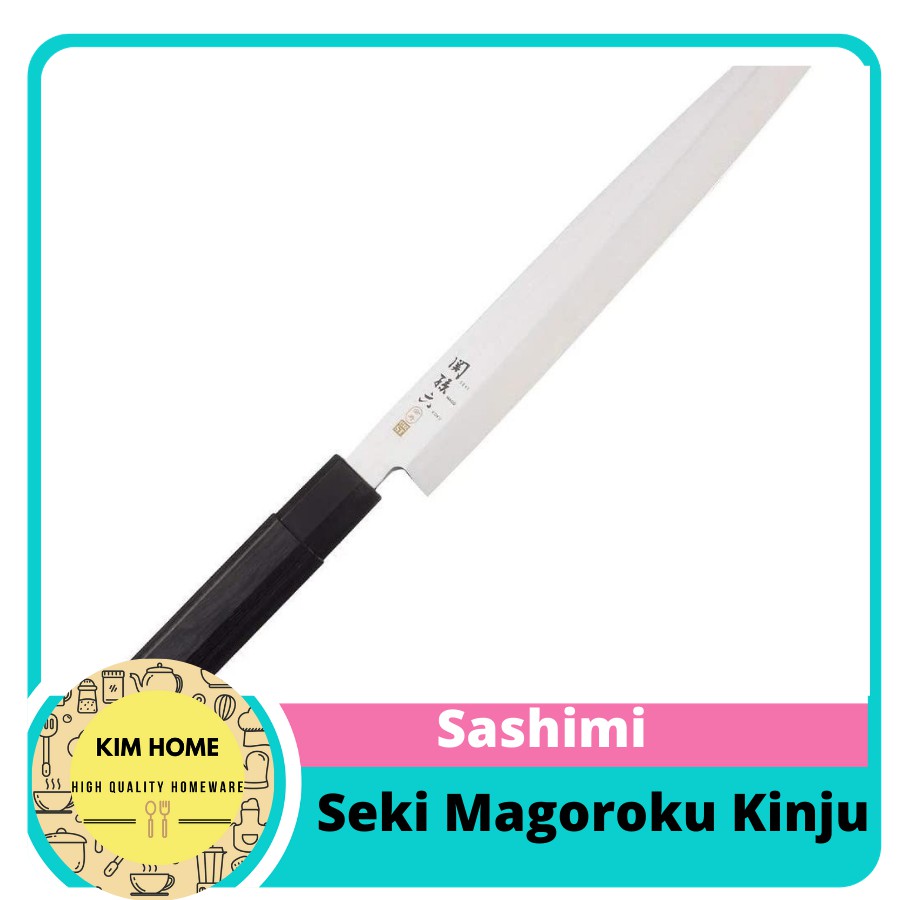 Dao Nhật Bản KAI - Seki Magoroku Kinju - Dao Sashimi - 24cm