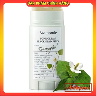 Sáp balm Mamonde Pore Clean Blackhead Stick thanh lăn mụn dễ dàng sử dụng 18g