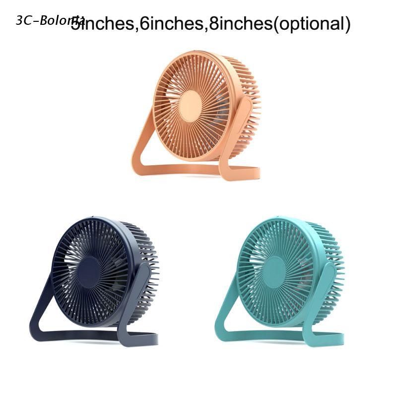 Quạt USB để bàn 5/6/8 Inch 2 bánh răng có công tắc