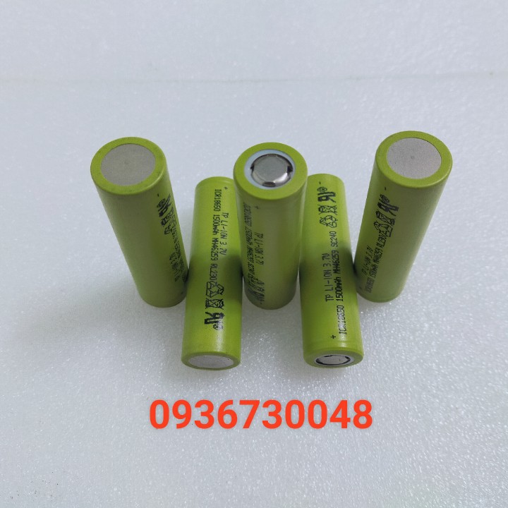 (pin mới) Pin Lithium 18650 -1500mah - 15c xả 30a