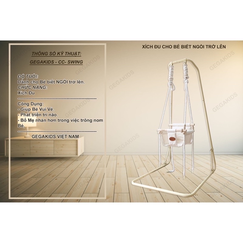 GEGAKIDS -  - COMBO  - Khung L Cao Cấp kiểu dáng CHÂU ÂU