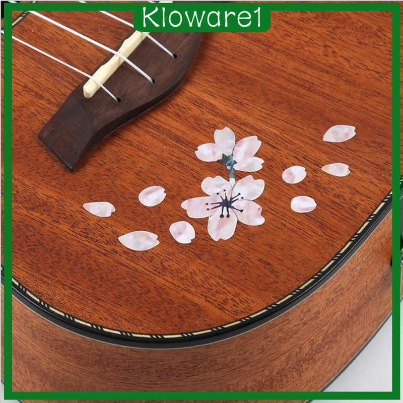 [KLOWARE1]Guitar Fret Markers Fretboard Inlay Decals DIY Decoration for Ukulele Bass