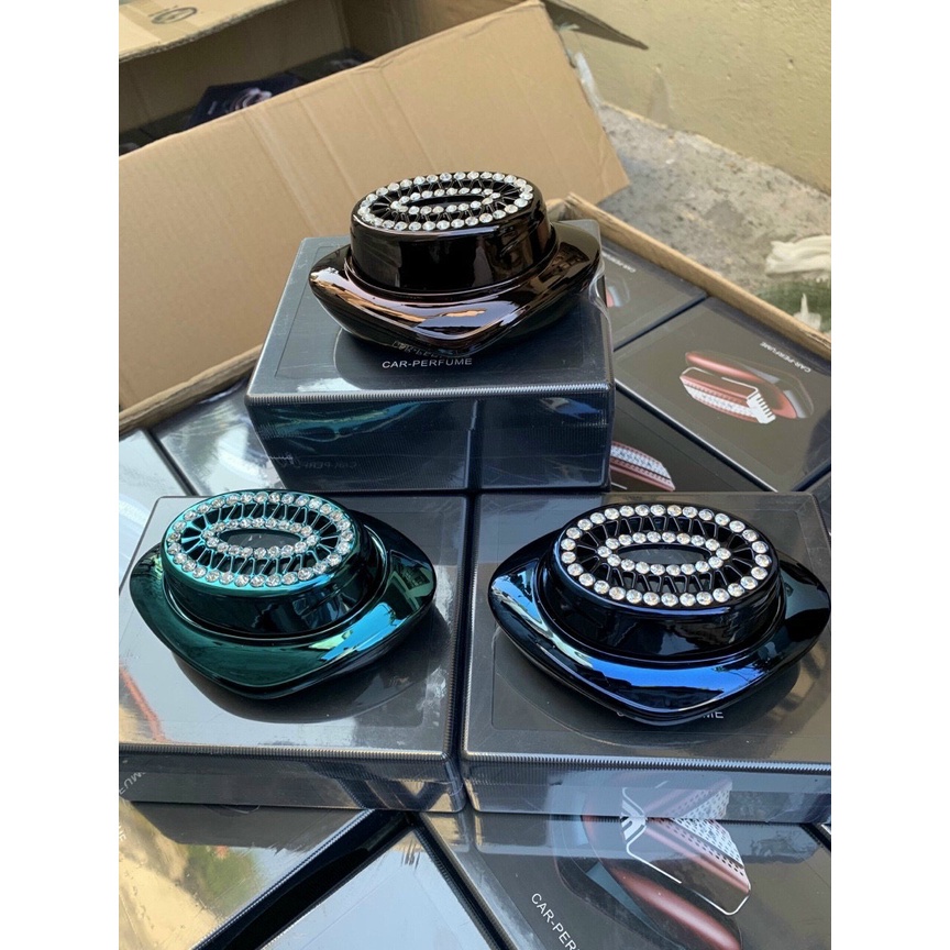 Nước Hoa Đính Đá Đặt Taplo - Nước Hoa Ô Tô Giảm Stress Cao Cấp Đính Đá Car Perfume Mùi Thơm Nhẹ Nhàng