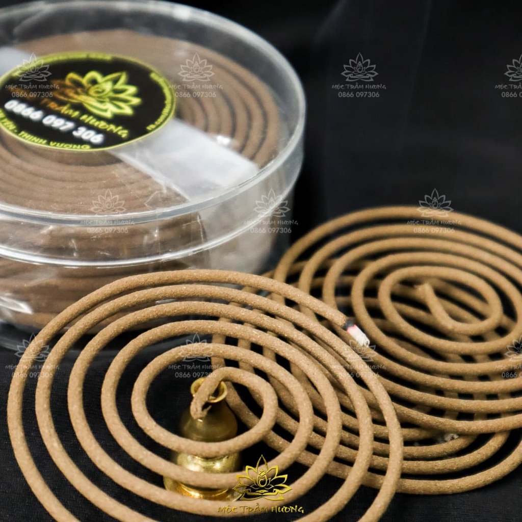 Nhang Khoanh Trầm Hương Sạch (4h/Khoanh) 100% Organic - Mộc Trầm Hương Chính Hãng | MTH JEWELRY