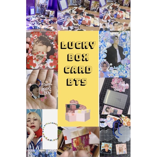 Hộp quà Lucky box Card BTS
