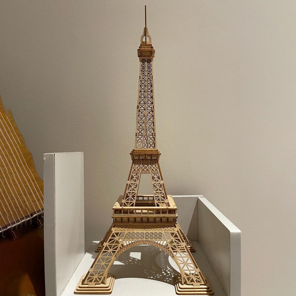 Mô Hình Gỗ 3D Lắp Ráp ROBOTIME Tháp Eiffel Tower TG501