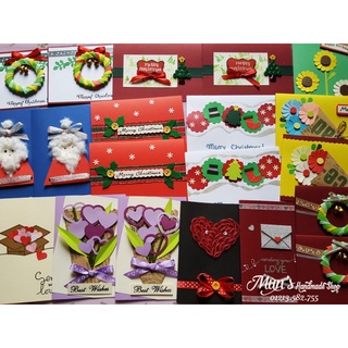 [50 MẪU] Thiệp Giáng sinh handmade 🎄Thiệp Noel - Christmas Cards