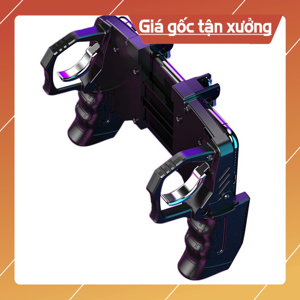 Tay cầm chơi game 4 ngón thiết bị kết nối hỗ trợ PUBG K21 Tay cầm không ồn nút bắn nhanh thượng hạng cho trò chơi PUBG R