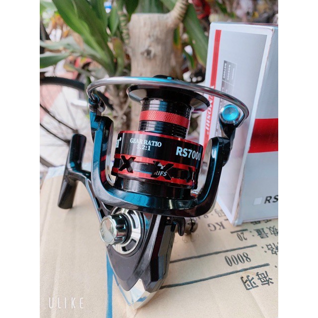 máy câu cá Yumoshi RS 7000 tay quay inox máy quay rất êm y hình giá rẻ giảm giá sele y hình