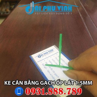Ke nhựa cân bằng ốp lát 1.5mm gói 1kg