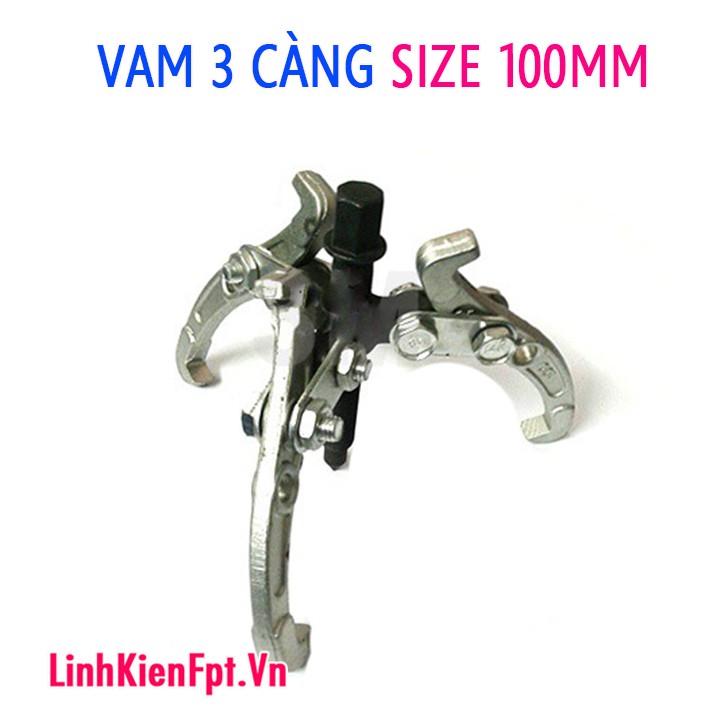 Vam cảo 3 càng Vam tháo vòng bi bánh răng 4 inch