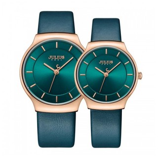Đồng hồ đôi nam nữ julius ja-1156b dây da