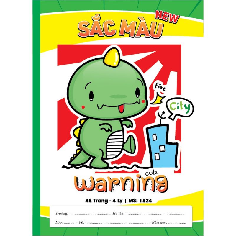 Vở oly Hải Tiến cao cấp Sắc Màu New định lượng 100g (80 trang)