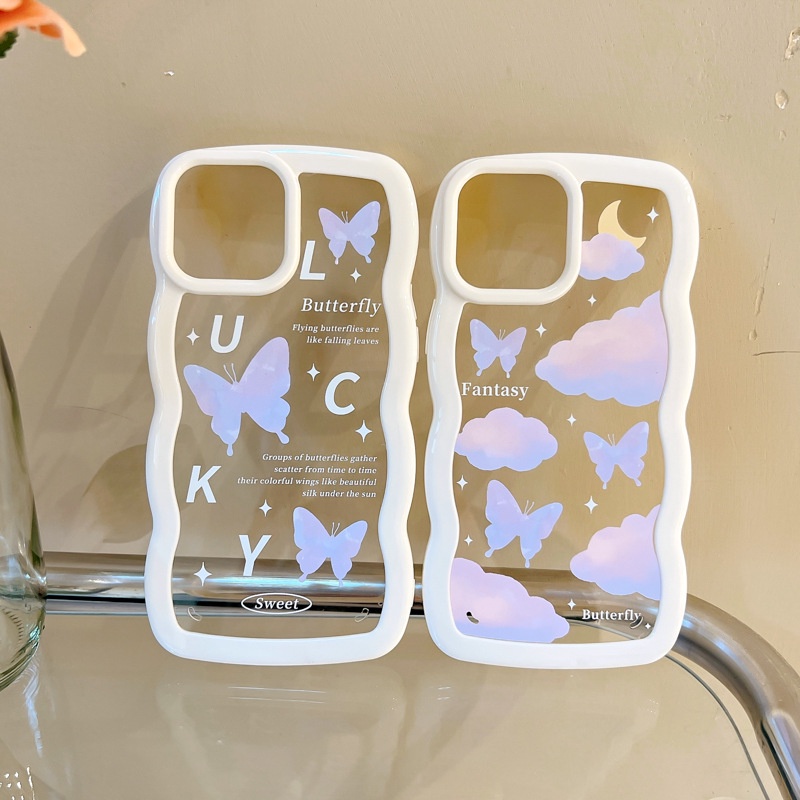 Ốp lưng iphone Phù Hợp Ốp Điện Thoại Acrylic Họa Tiết Ren Hoạt Hình Cho iphone 13Promax 14pro 11Pro xr Dinuo case