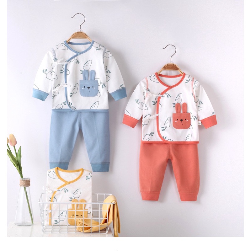 Bộ quần áo cho bé sơ sinh Jasmine Baby phong cách Nhật Bản