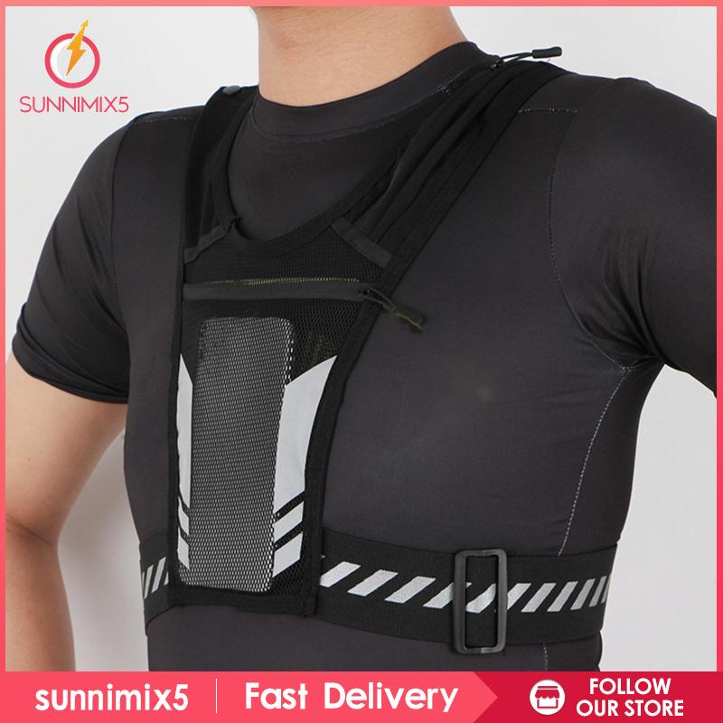 Áo Vest Phản Quang Thể Thao [Xu Hướng Thể Thao] Có Túi Đựng Điện Thoại Cho Hoạt Động Ban Đêm