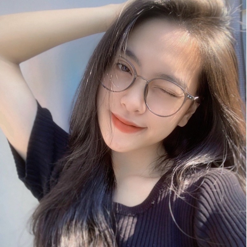 Kính Mắt From Tròn Gọng Mảnh Nhẹ Đẹp  - S9531
